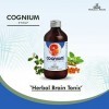 ZANTO Charak Pharma Lot de 2 sirops de cognium pour la santé du cerveau et la fonction mémoire 200 ml