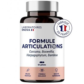 FORMULE ARTICULATIONS | Curcuma, Harpagophytum, Boswellia Serrata, Bambou | Articulations Douloureuses, Souplesse, Mobilité |