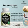 Boswellia Serrata Gélules 9.000mg 10:1-120 Gélules Végétalien DExtrait par Dose Quotidienne - 85% DAcide de Boswellia, 100%