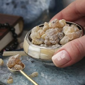 NKlaus 100g Encens Indien Pois Grand Encens Résine Encens balsamique-épicé Boswellia serrata 1471