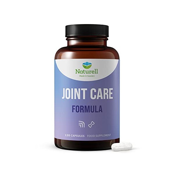 Naturell Joint Care Formula Extrait de Boswellia serrata 100mg - Joint Care Naturell with AprèsFlex®-120 comprimés- vitamine 
