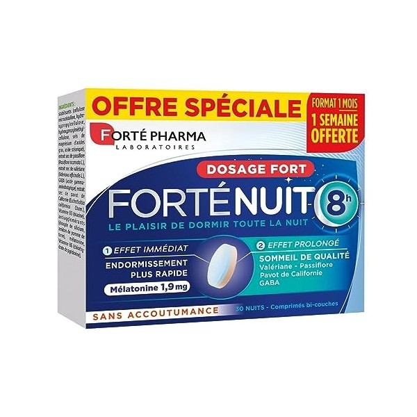 Forté Pharma – FortéNuit Kids | Miel d’oranger, Mélisse, Camomille, Verveine, Tilleul - Sirop Sommeil Enfant – Dès 3 ans | In