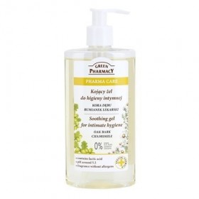 Green Pharmacy Natural Intimate Hygiene Soothing Gel Oak Bark Chamomile 300ml