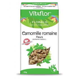 CAMOMILLE ROMAINE FLEURS 25gr | Plantes en Vrac | Les Fleurs de Camomille Romaine sont Traditionnellement Utilisée pour leurs