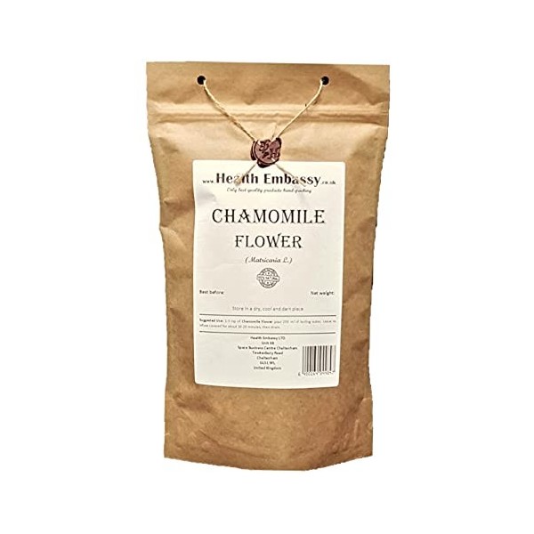 Fleur de Camomille - Matricaria L - Chamomile Flower Health Embassy 100g 