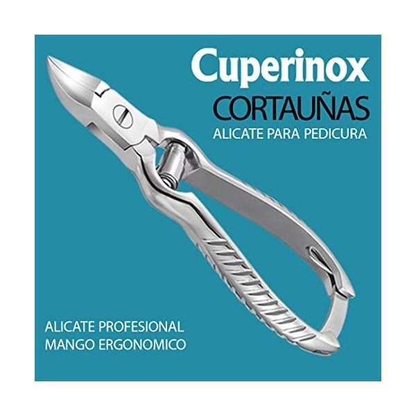 CUPERINOX coupe ongle pied | coupe ongle | pince coupe ongle pied | podologie professionnel | pince à ongles pieds