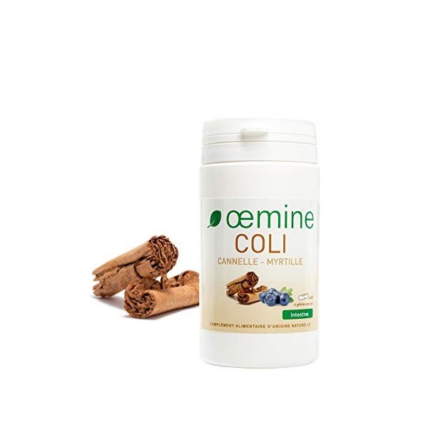 Oemine Coli Cannelle myrtille 60 Gélules