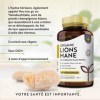 Capsules Bio de Champignon Lions Mane avec ajout de Poivre Noir Bio - 120 Capsules Végan - Supplément Yamabushitake - Sans Li