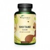 Shiitake Vegavero® | Dosage Élevé : 750 mg d’Extrait par gélule | Avec 40% Polysaccharides + 30% Bêta-Glucanes | Défenses Imm