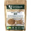 Cordyceps en Poudre Bio 150G | Qualité Supérieure | Anti-fatigue, Anti-stress, Énergie, Immunité