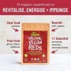 BodyMe Poudre Rouge Végétalien Bio | 270g | Super Mélange De Rouges | Avec Myrtille Canneberge Framboise Cynorrhodon Acai Bet