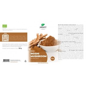 Natures Finest La meilleure poudre de reishi | Poudre de champignon Ganoderma Lucidum 100 % naturelle | Renforce limmunité,