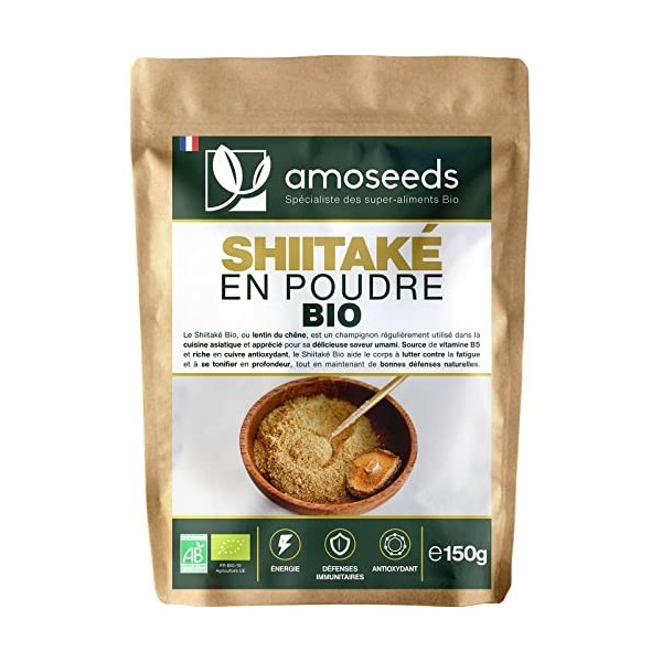 Hericium en Poudre Bio 150G Qualité Supérieure