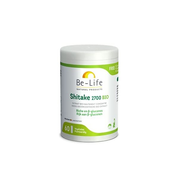 BeLife Shitake Bio, 60 Gélules