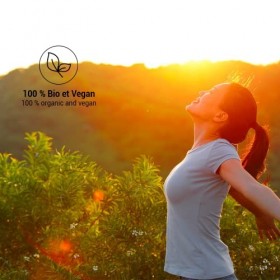 COMPLEXE CHAMPIGNONS BIO, VEGAN - Shiitake, Reishi, Maitake Bio, Renforce Système Immunitaire et Vitalité, 45 Gélules, Labora