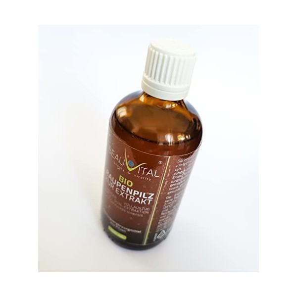 Bio Cordyceps sinensis Extrait liquide issu de la double extraction dans le glycérol, 100 ml