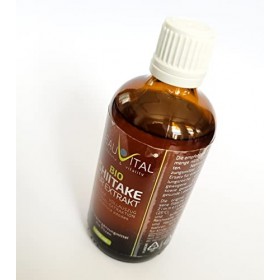 Extrait de shiitake bio liquide complet extrait de lentinula edodes par double extraction de Shiitake poudre dans la glycérin