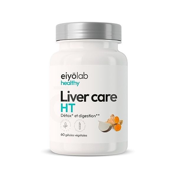 LIVER CARE | Chardon-Marie + Radis Noir + Curcuma + NAC | Détox Foie & Colon | Élimination Rapide et Naturelle des Toxines | 