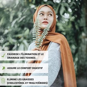 Formule DETOX - Artichaut Bio et Chardon Chardon marie Bio - 200 gélules SANS gélatine Animale - Pour une DETOXIFICATION natu