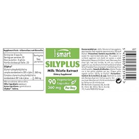 SilyPlus - Silymarine 10x Plus Absorbable Issue du Chardon-Marie - Contribue à la Santé du Foie - Aide à Soutenir la Santé Di