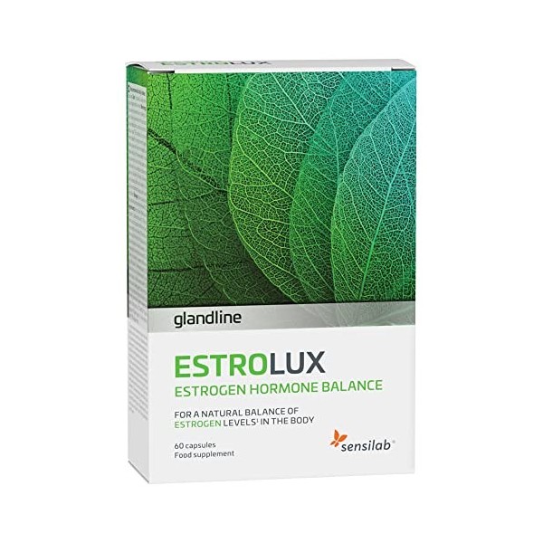 Estrolux gélules Détox Œstrogénique - Iode, Chlorella, Mélisse, Vitamine B6, Algues brunes - Produit naturel qui équilibre le