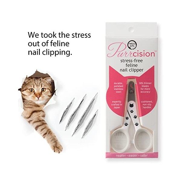 NECOICHI Purrcision Coupe-ongles félins