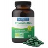 NATESIS - Chlorella BIO et Vegan - 200 Comprimés - 100% Chlorelle Pure Sans Additifs - Riche en Vitamines B12, Protéines et F