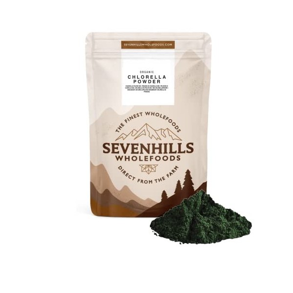 Sevenhills Wholefoods Poudre De Chlorella Bio 500g