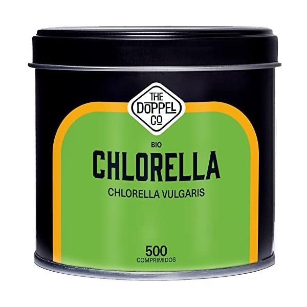 Chlorella Bio Pure | 500 Comprimés | 1500 mg par dose | Paroi cellulaire brisée | Proteine vegan, Proteine vegetale | Detox 1