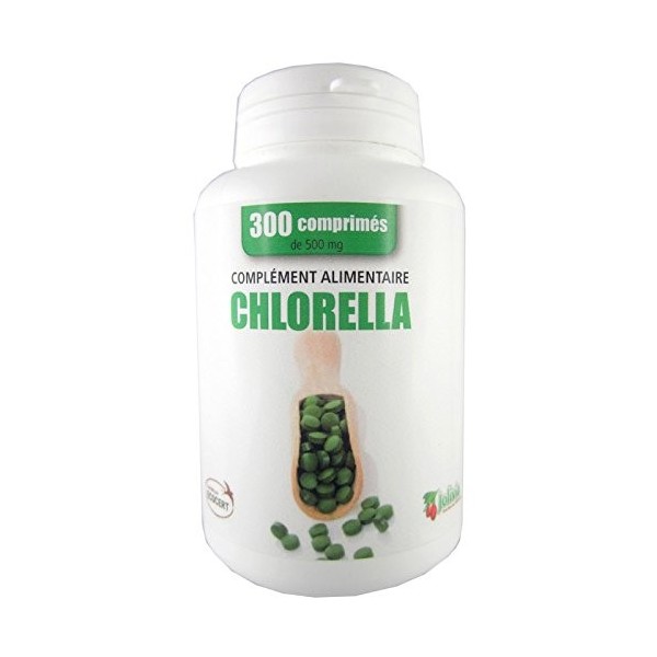 Chlorella Bio - 1200 Comprimés de 500 mg | Format Comprimé | Vegan | Fabriqué en France