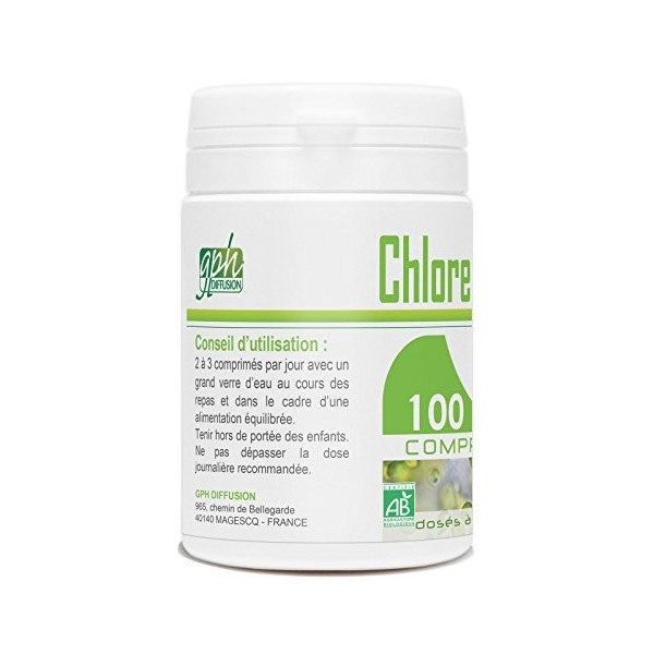Chlorella Bio - 500 mg - 100 comprimés