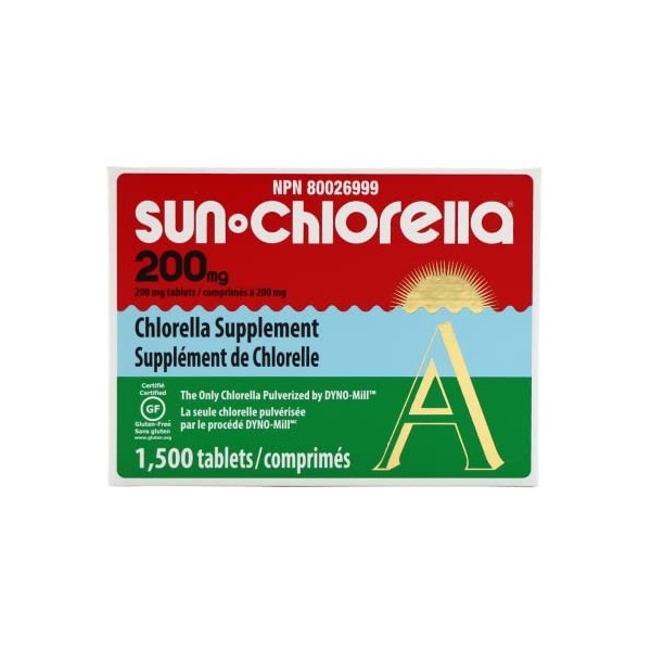 Sun Chlorella A 1500 comprimés