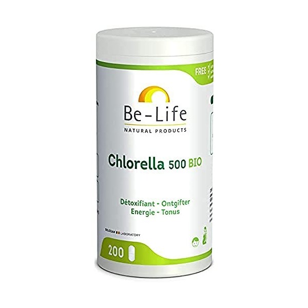 BeLife Chlorella 500 Bio Tablettes 200