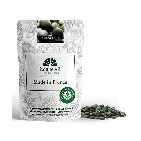 CHLORELLA EN POUDRE - SACHET 100G - FABRIQUÉ EN FRANCE