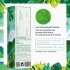 Chlorophylle liquide à boire, sur base dherbes de blé, luzerne et chlorella, sans goût, sans iode, sans additifs - jusquà 4