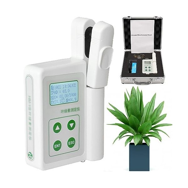 USEBEM Analyseur de Chlorophylle Analyseur de Chlorophylle Portable TYS-A , Compact et Portable, Parfait pour Les passionnés