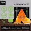 250 Gélules de Curcuma BIO + PROBIOTIQUES - Avec Gingembre et Poivre Noir | 1460mg par Jour pour 4 Mois | Source de Curcumine