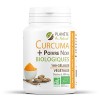 Planète au Naturel Curcuma et Poivre Noir Bio 300mg - 200 gélules végétales