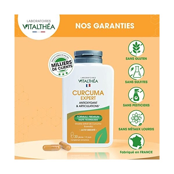 CURCUMA PREMIUM I 5400 MG Plantes Curcuma I 95% Curcuminoïdes I BREVETE I SANS Pipérine | Haute Concentration I Biodisponibil