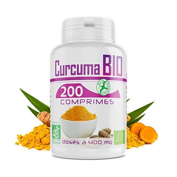 curcuma Bio 400 mg - 200 comprimés