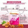 60 Gummies Articulations - Curcuma et Harpagophytum - Sans Sucres - Vegan - Fabriqué en France - Cure 1 mois - Goût Cola