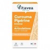 Vitavea - Complément alimentaire mobilité souplesse articulations - Curcuma Pipérine poivre noir - concentré en curcuma : 1