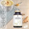 Curcuma Pipérine EXTRA FORT 95% de Curcumine et Poivre Noir. Optimale Absorption, Antioxydant | 90 Gélules -Végan Certifié-Fa