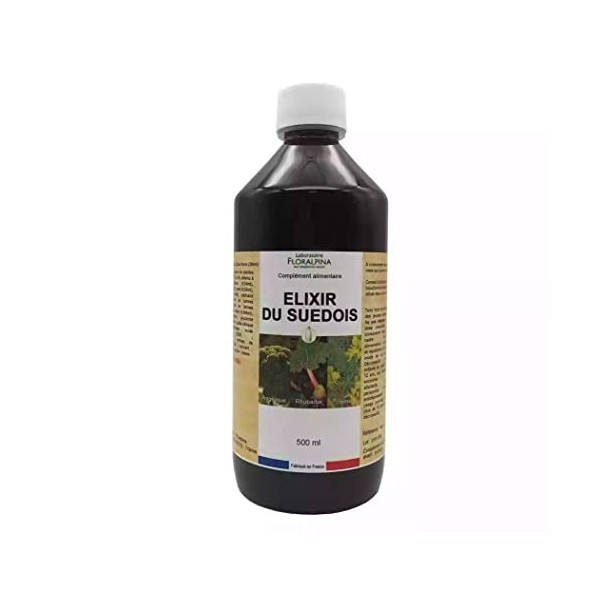 Floralpina - Elixir du suédois Maria Treben 500ml - Recette originale de Maria Treben - Fabrication Française