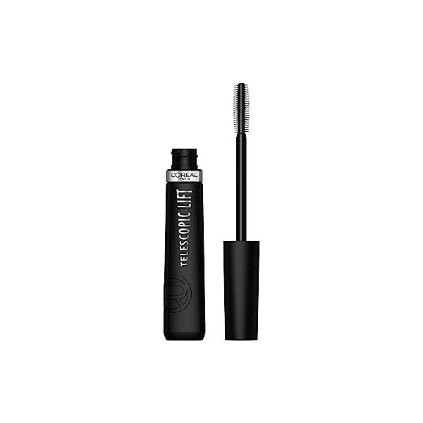 LOréal Paris - Mascara Volume et Longueur +5mm - Sans Paquet - Infusé aux Céramides - Telescopic Lift - Noir