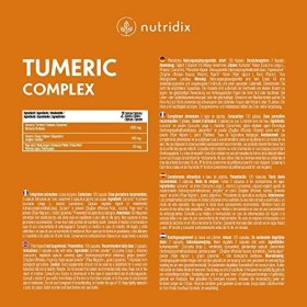 Curcuma Bio avec Poivre Noir et Gingembre - Puissant Antioxydant et Anti-inflammatoire avec Curcumine et Pipérine 100% Végéta