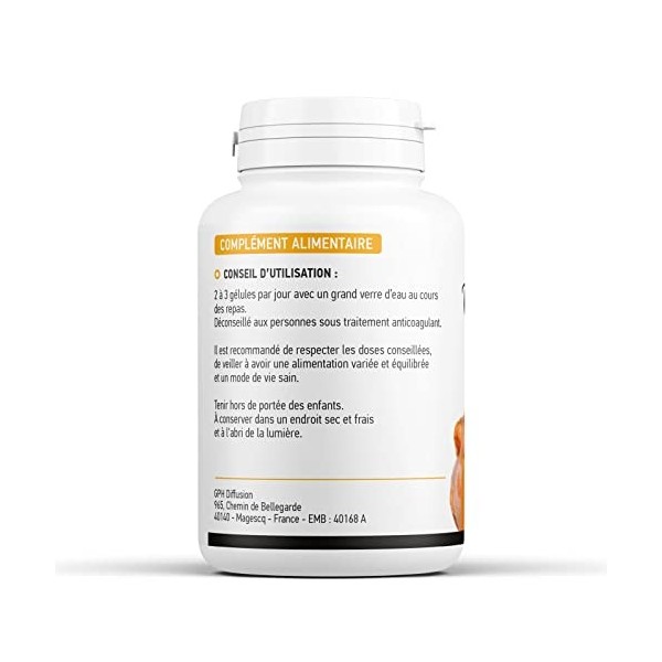 Curcuma Bio et Poivre Noir Bio - 300 mg - 200 gélules végétales