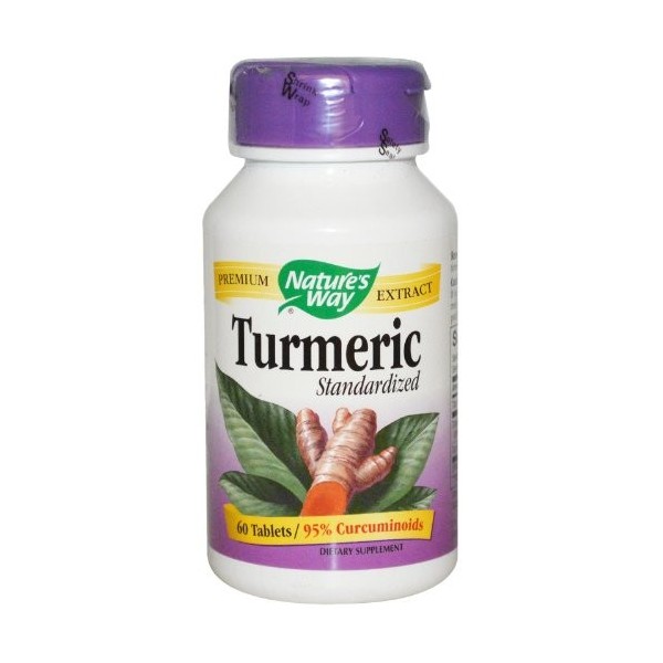Natures Way - Turmeric Standardized Extract - 60 Tablets