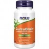 Now Foods, CurcuBrain, Curcumine Optimisé, 400 mg, 50 Capsules végétaliennes, Testé en Laboratoire, Sans Gluten, Sans Soja, V