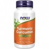 Now Foods, Turmeric Curcumin Curcuma , 665mg, 60 Capsules végétaliennes, Testé en Laboratoire, Sans Gluten, Sans Soja, Sans 